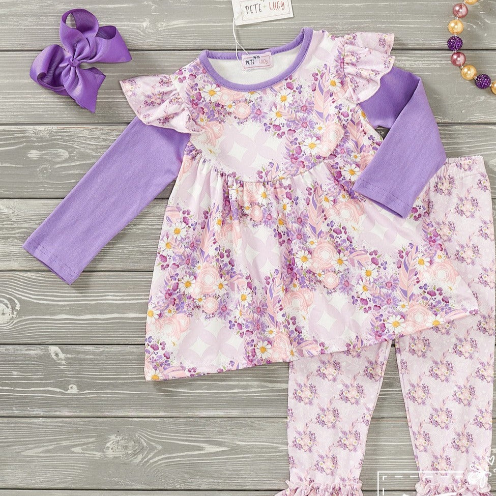 Allies-princess-bouquet pants set