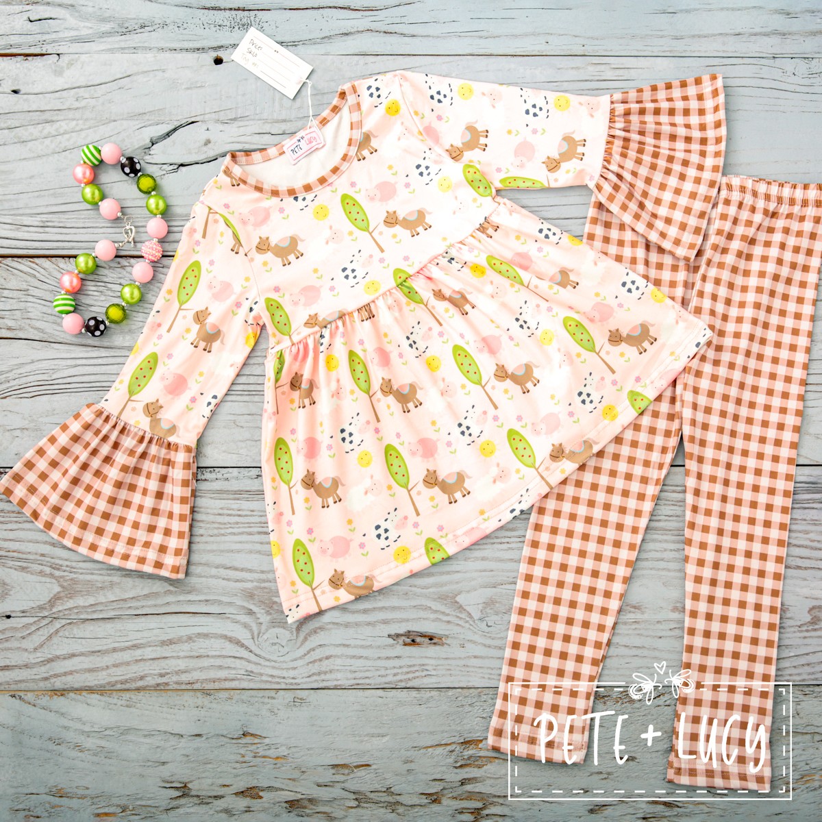 Fun on the Farm Pants Set