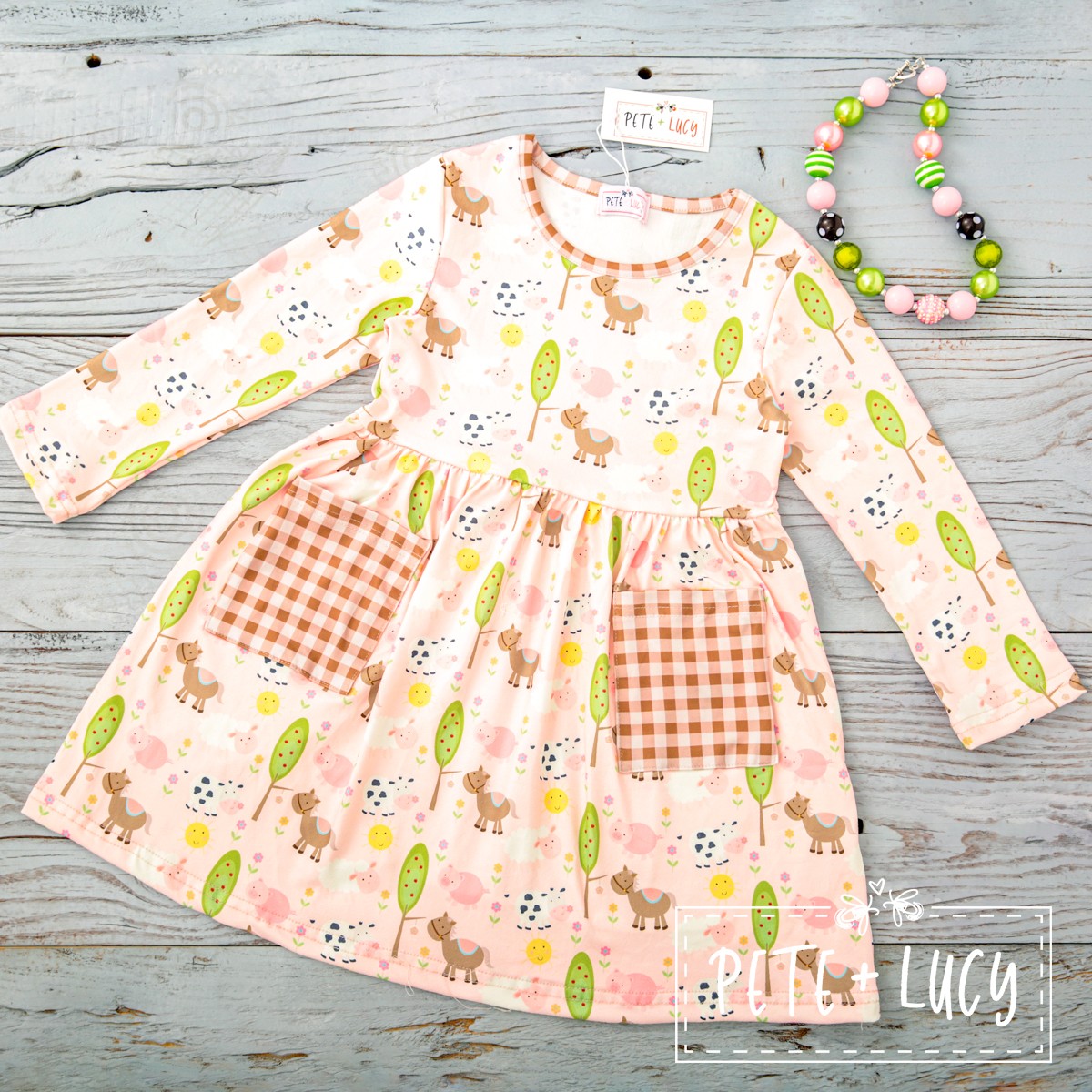 Fun on the Farm Dress