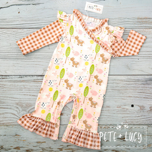 Fun on the Farm Romper