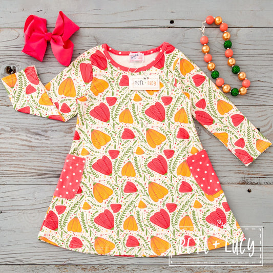 Dancing Tulips Dress