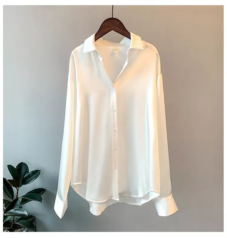 Women's Satin Shirt